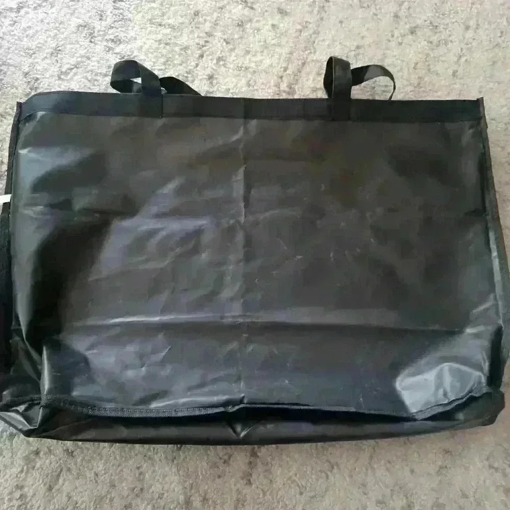 Frederick's of Hollywood Black Sturdy Canvas Xlarge Tote